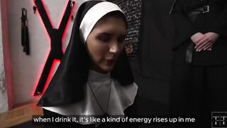 Priest fucks two nuns one after the other for their sins