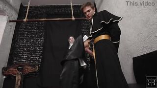 Priest fucks two nuns one after the other for their sins